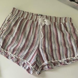 summery flowy shorts